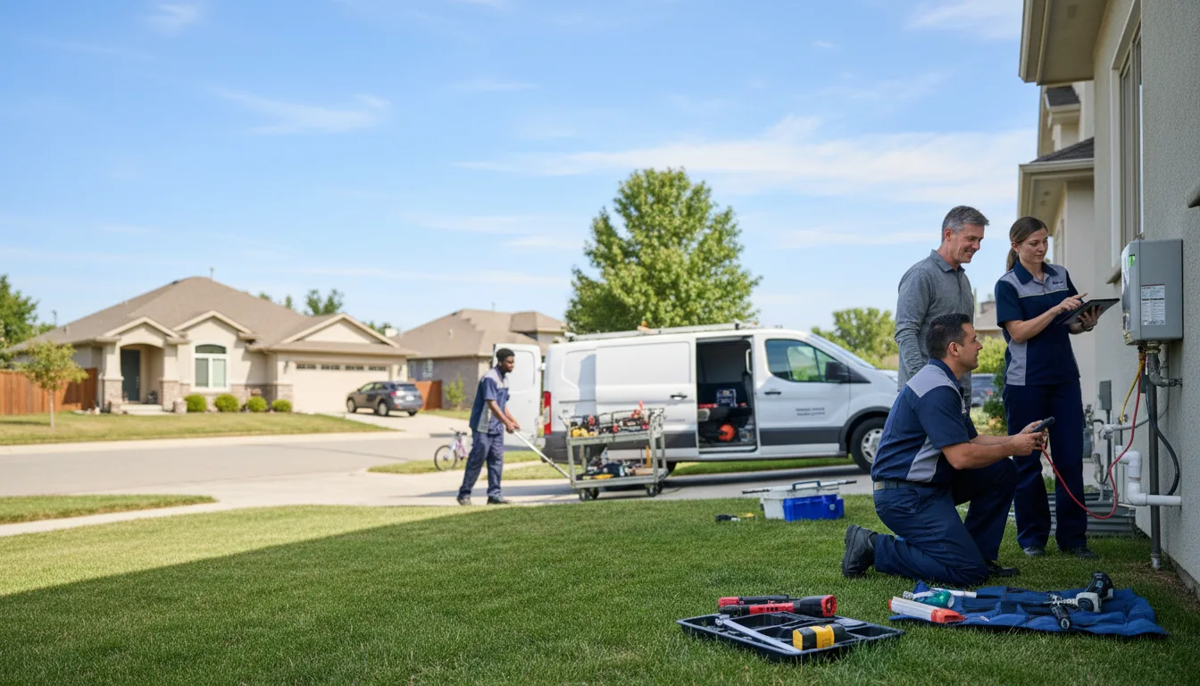 Tankless water heater service in Concord, CA